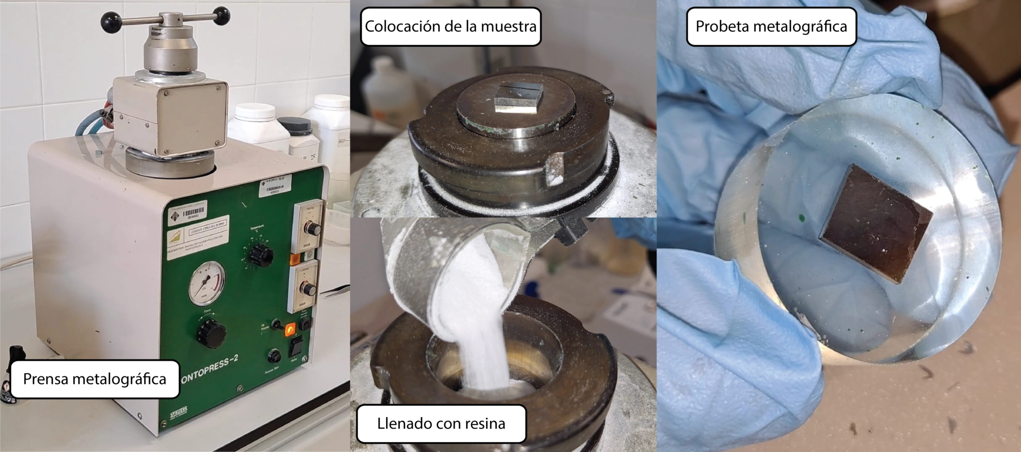 Metalografía: procedimientos de preparación de muestras